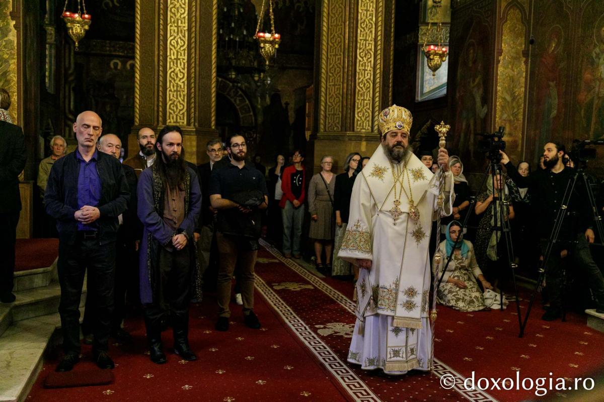 Liturghie Arhierească în debutul celei de-a șasea ediții a Festivalului de Muzică Bizantină de la Iași / Foto: pr. Silviu Cluci